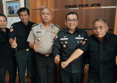 Jajaran BPI KPNPA RI Jawa Timur Road Show Ke Polda Jatim Dan Kejaksaan
