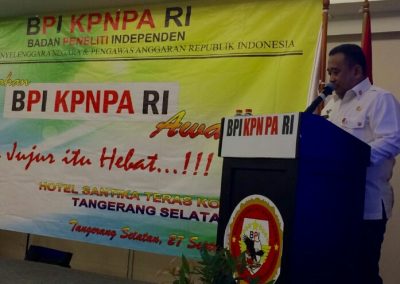 Malam Anugerah “BPI Award 2017” Kepada Pejabat Penyelenggara Negara