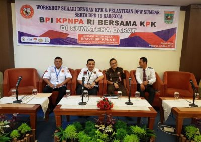 Gelar Workshop, BPI KPNPA RI Bersama KPK Ajak Masyarakat Perangi Korupsi