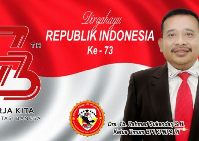 Dirgahayu REPUBLIK INDONESIA