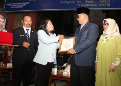 BPI KPNPA RI Beri Piagam Penghargaan Dan Plakat Kepada Syaikh. A S. Panji Gumilang.
