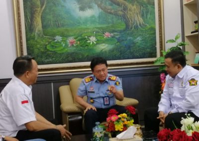 Ketum BPI KPNPA RI Bahas Kerjasama Berantas TIPIKOR Bersama Kanwil Kemenkumham Sumsel