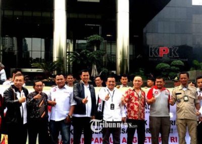 Aksi BPI KPN PA RI, Mendukung Penuh Lembaga KPK Sebagai Pemberantas Korupsi