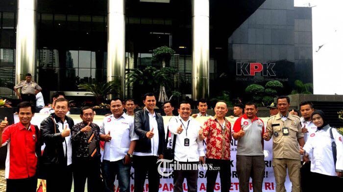 Aksi BPI KPN PA RI, Mendukung Penuh Lembaga KPK Sebagai Pemberantas Korupsi