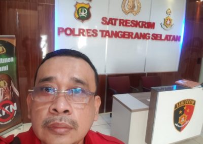 CEMARKAN NAMA BAIK IWAN BULE, KETUA BPI LAPORKAN VIJAYA FITRIYA KE POLISI