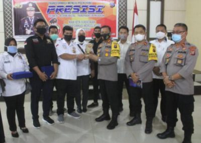 Terima Penghargaan BPI, AKBP Robin Simatupang SH, MHum katakan OTT Tipikor bahagian dari Transformasi Polri yang PRESISI.