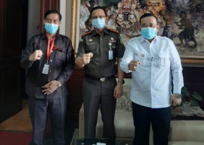 Ketua Umum BPI KPNPA RI Kunjungi Kepala Kejaksaan Tinggi DKI Jakarta Guna Sukseskan Program Hallo Jaksa