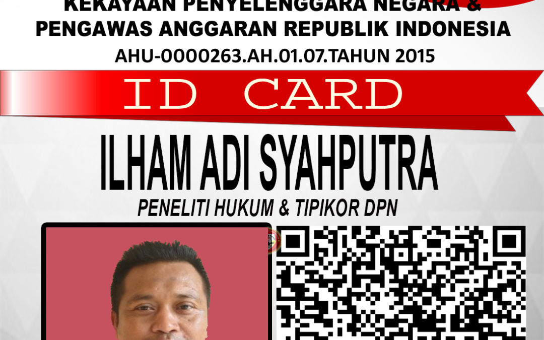 Informasi Sudah Tidak lagi menjadi Driver ( Supir ) dan  Anggota BPI KPNPA RI A.n  Ilham Adi Syahputra.