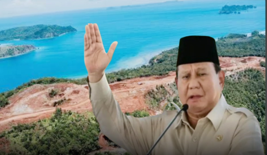 Tegas! Presiden Prabowo Cabut IUP Tambang di Raja Ampat